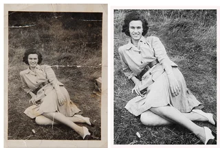 Dream Images Photo Restoration Services. Conversion of prints to digital.