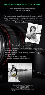 Creative photographic services. Studio, location. Products. Wedding and Special Events Photographer
