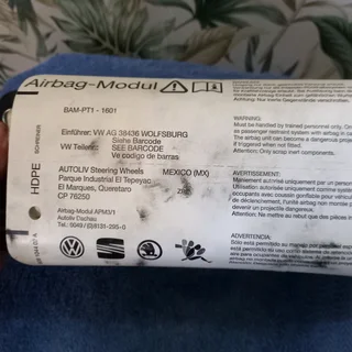 Vw golf mk 5 airbag dashboard