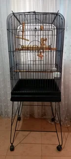 Large Parrot Bird Cage With Standheight With Stand