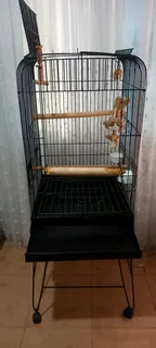 LARGE PARROT BIRD CAGE WITH STANDHEIGHT WITH STAND