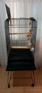 LARGE PARROT BIRD CAGE WITH STANDHEIGHT WITH STAND
