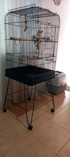 LARGE PARROT BIRD CAGE WITH STANDHEIGHT WITH STAND