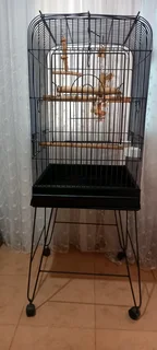 LARGE PARROT BIRD CAGE WITH STANDHEIGHT WITH STAND