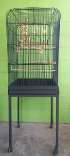 Bird cage Parrot cage with stand