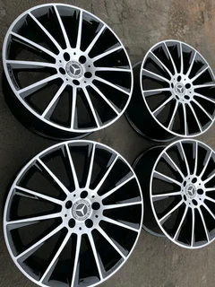 Mercedes mags size 19 originals wide and narrow