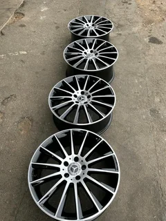 Mercedes mags size 19 originals wide and narrow