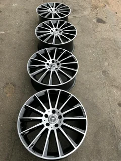 Mercedes mags size 19 originals wide and narrow
