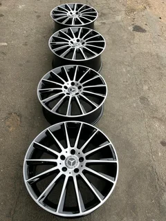 Mercedes mags size 19 originals wide and narrow