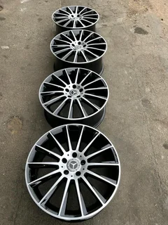 Mercedes mags size 19 originals wide and narrow
