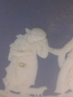 Buy this Jasperware Biscuit Barrell and support our hAndicapped