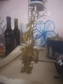 Buy this Vintage brass ship and support our aHandycapped