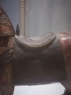 Buy this wood and brass rocking horse and support our hAnsycapped