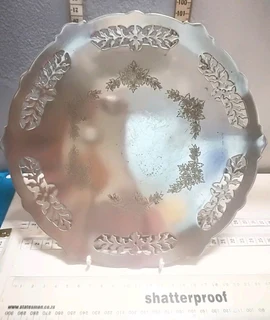 Buy this Antique Silver Plated Dessert Plate and support our hAndycapped