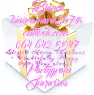 Partygram Surprises gift delivery by your choice of Fancy dress character