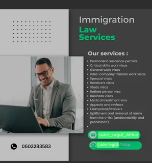 Luan Legal Africa:Visa and Permit Applications