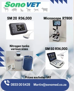 Livestock ultrasound pregnancy scanner.