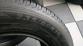 235/60/16 ×2 available at affordable prices.