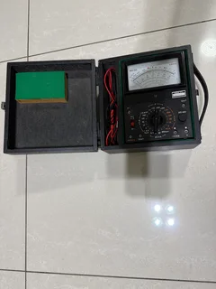 Vintage Multimeter Sanwa Electric Analog Multimeter 460-ED