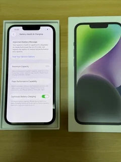 iPhone 14 (128GB) Battery Health 75%