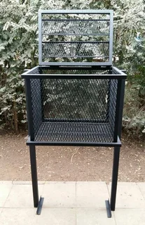 ♻️ METAL REFUSE BAG STORAGE CARRIER ♻️