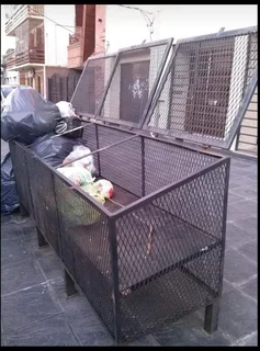 ♻️ METAL REFUSE BAG STORAGE CARRIER ♻️