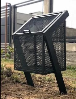 ♻️ METAL REFUSE BAG STORAGE CARRIER ♻️