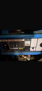 5.5kW JDP6500E Petrol Generator – Good Condition