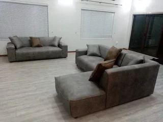 L couch R2999 pic2 in 2 pieces, pic 1 R6800 CatalogAttached, PAY ON DELIVERY