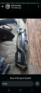 BMW F30 sport bumper