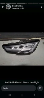 Audi A4 B9 matrix xenon