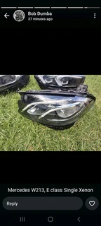 W213 E Class single xenon