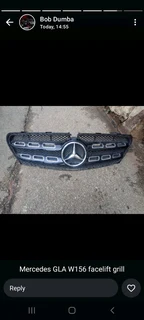 W156 GlA Facelift grill
