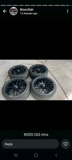 W205 C63 Rims Set