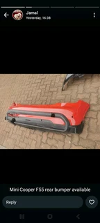 Mini Cooper F55 Rear bumper