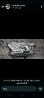 2019 Ford Ranger T7 Headlight