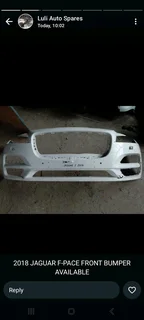 2018 Jaguar F Pace Bumper