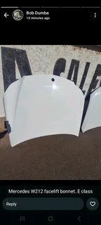 W212 E Class Bonnet