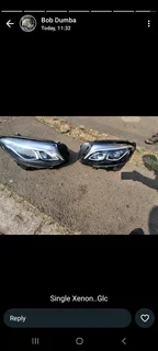 W253 Glc Single Xenon Headlights
