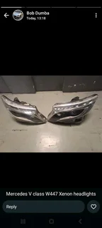 W447 V Class Headlights