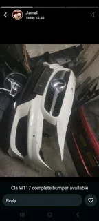 W117 Cla Bumper Complete