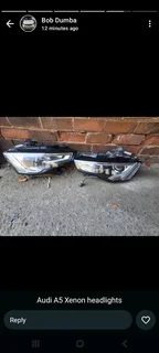 Audi A5 Xenon Headlights