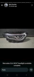 W247 Gla Headlight