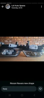 Nissan Navara New Shape Headlights