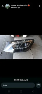S500 S63 Amg Headlight