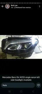 W253 Glc Single Xenon Headlights