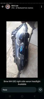 Bmw G82 M4 Xenon Headlights
