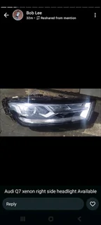 Audi Q7 Xenon Headlight