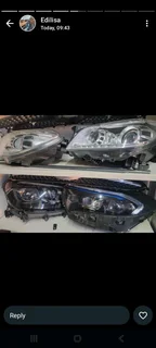 Bmw And Mercedes Benz Headlights