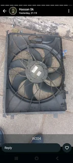 W204 Radiator Fan
